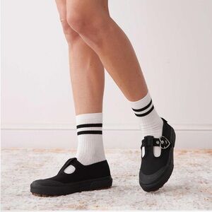 Black Mary Jane vans